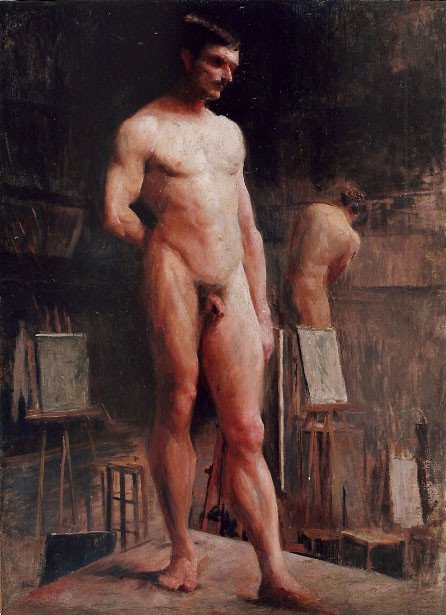 Mężczyzna nago autorstwa Eliseu Visconti
