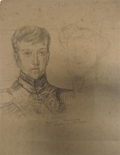 Pedro II z Brazylii, lat 9 autorstwa Eliseu Visconti