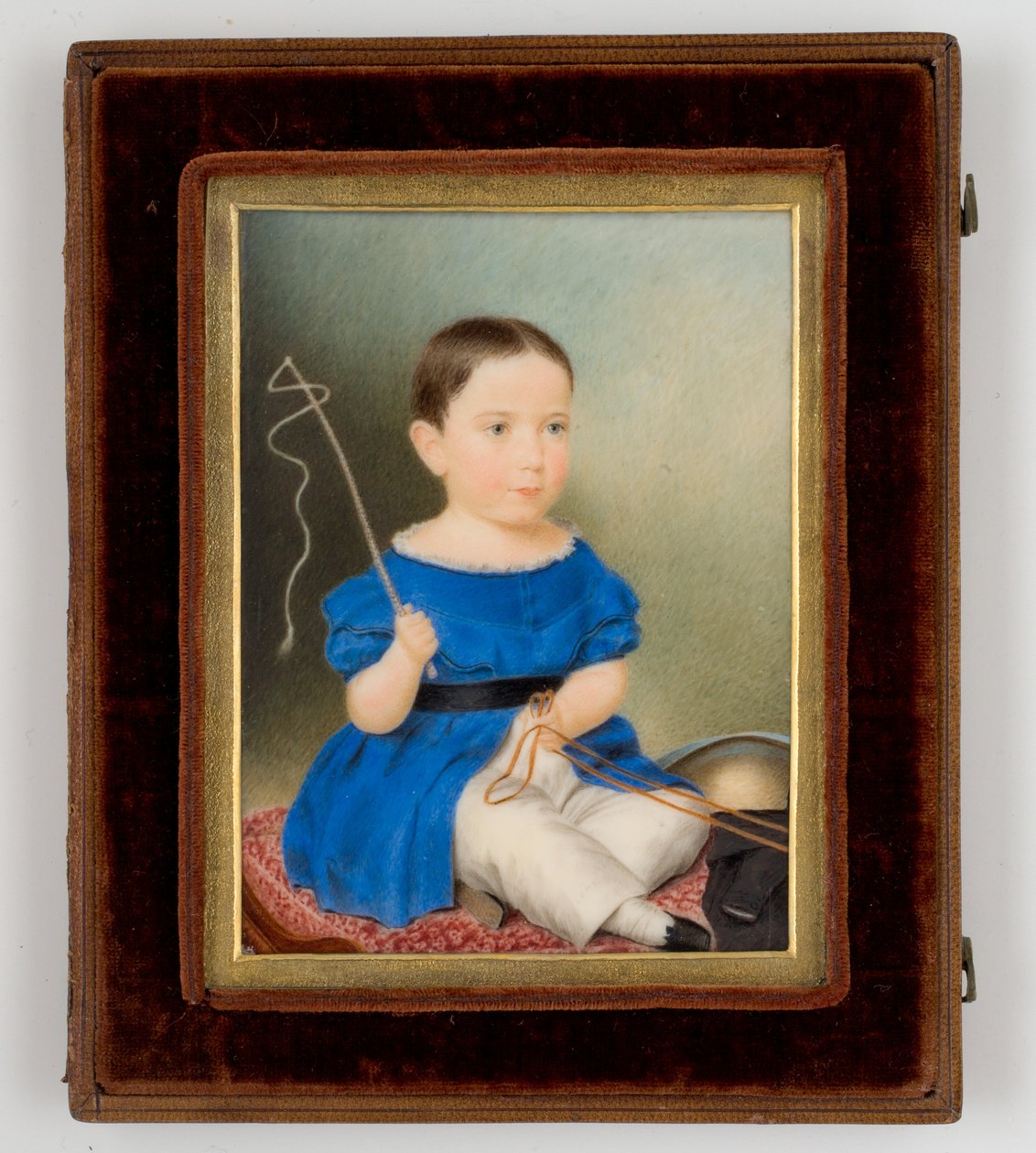 Stephen Salisbury III (1835-1905) 1838 (wc na kości słoniowej) autorstwa Eliza Goodridge