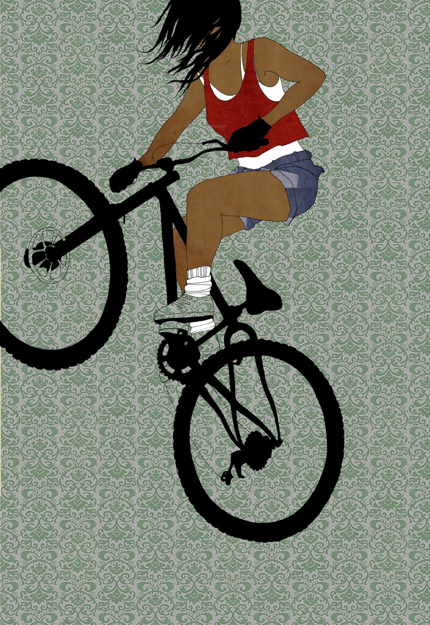 Dziewczyna motocyklisty autorstwa Eliza Southwood
