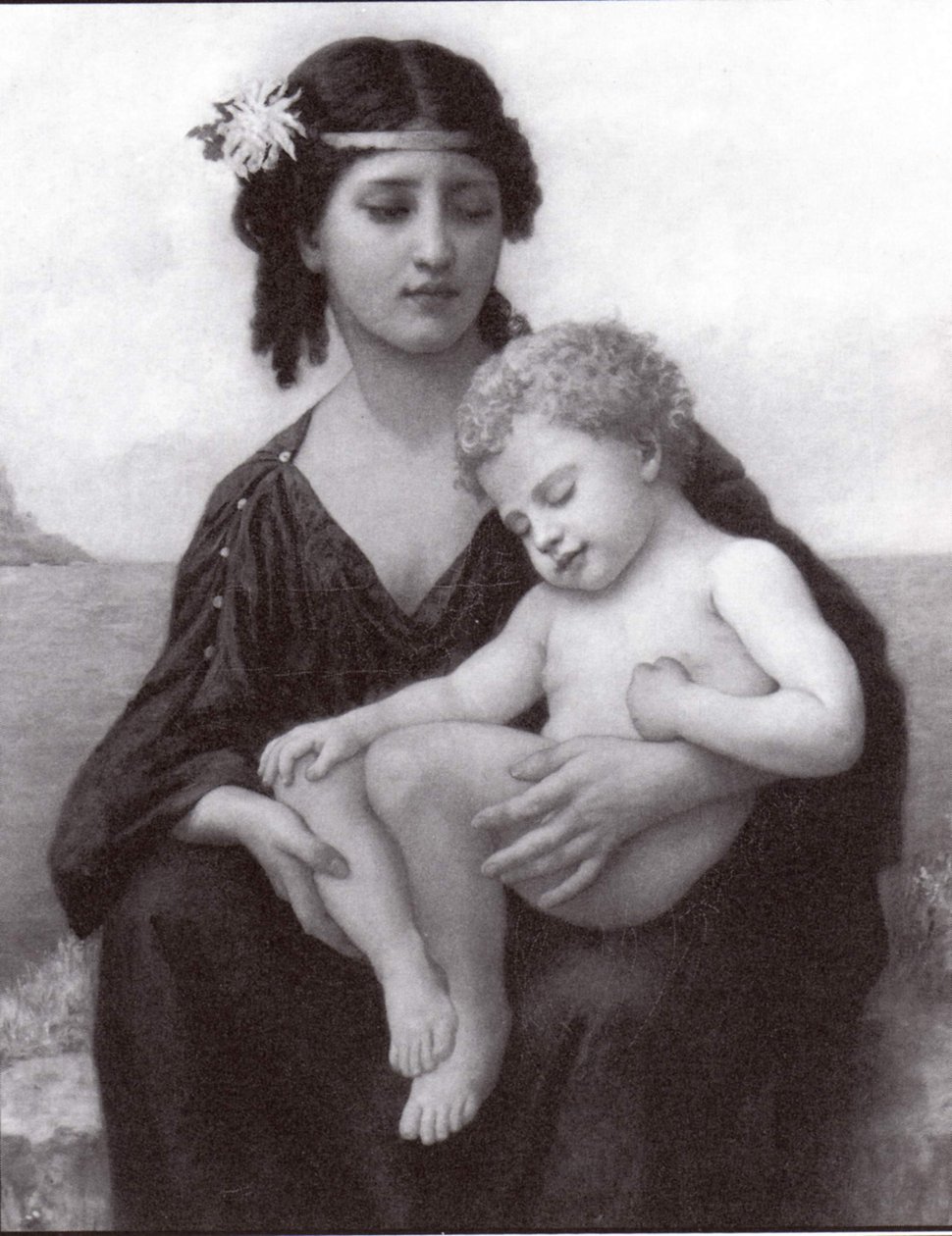 Nad brzegiem morza autorstwa Elizabeth Jane Gardner Bouguereau