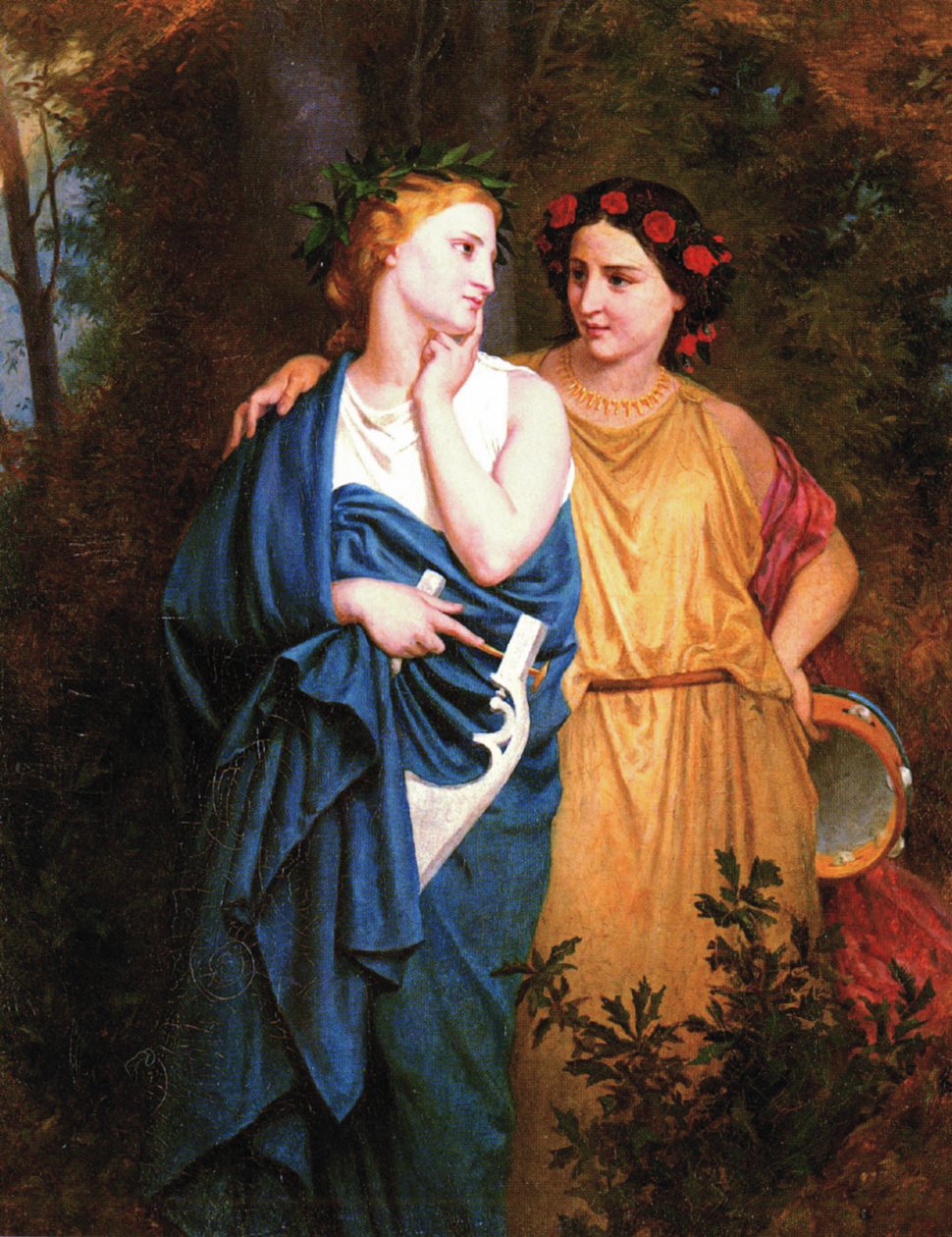 Filomena i Procne autorstwa Elizabeth Jane Gardner Bouguereau