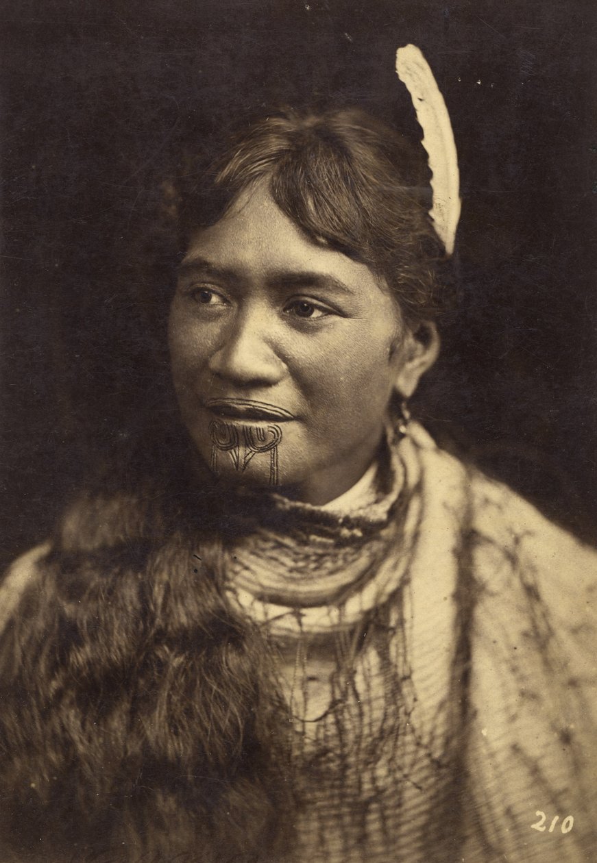 Portret, ok. 1875 (odbitka albuminowa) autorstwa Elizabeth Pulman