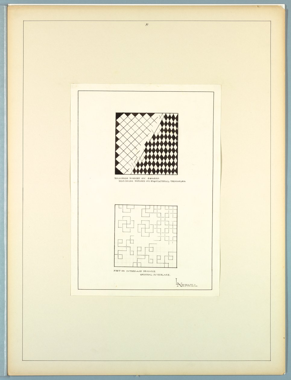 Zabytkowy ornament, ok. 1900 r. 1900 autorstwa Elizabeth A. Nedwill
