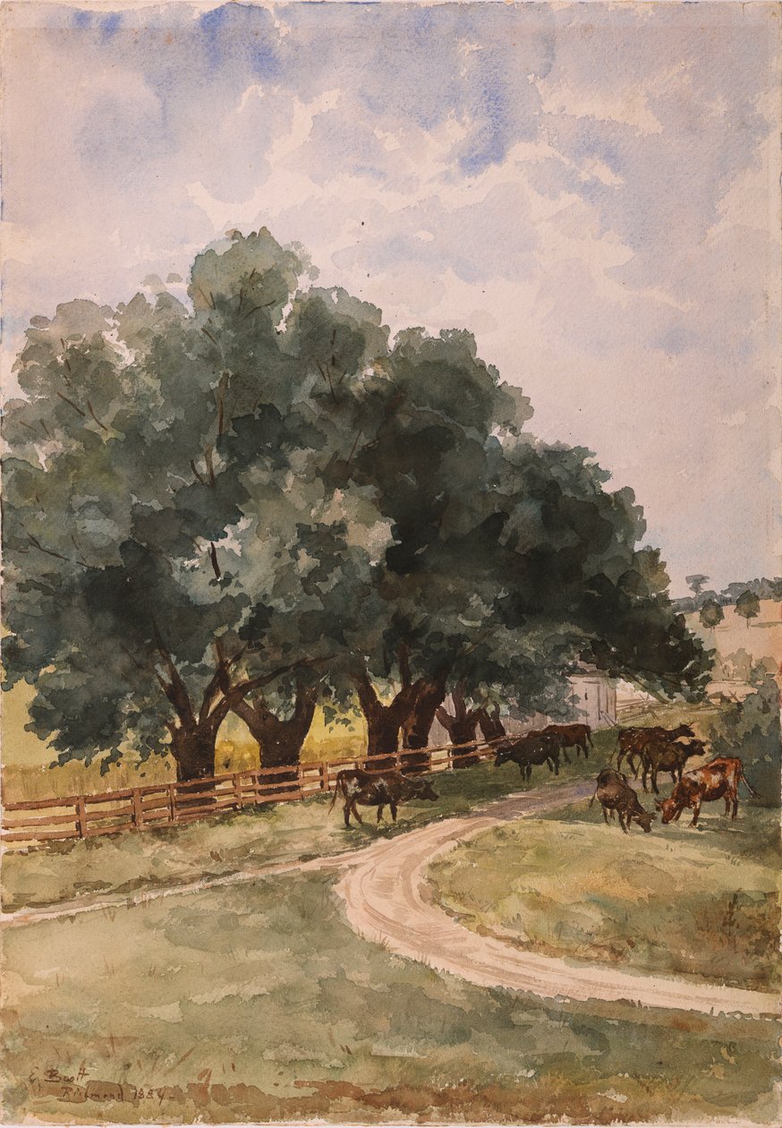 Richmond, 1884. autorstwa Elizabeth Boott Duveneck