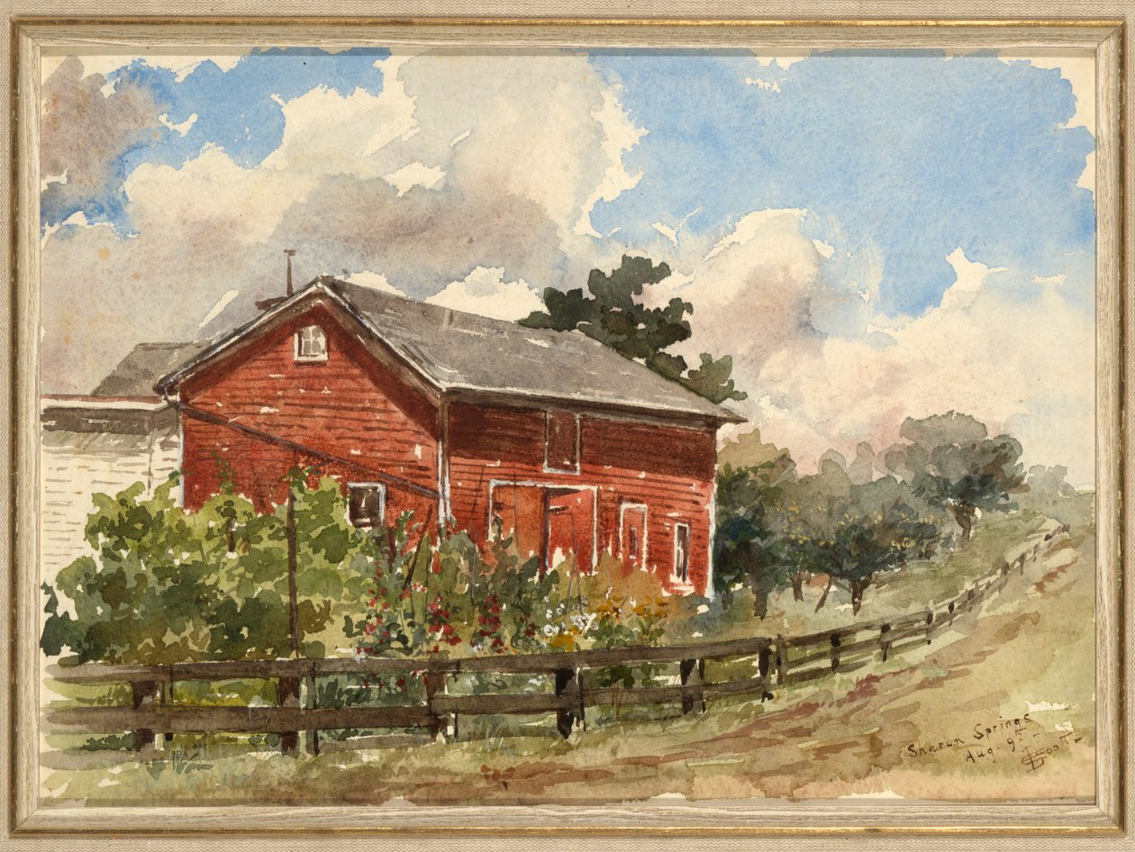 Sharon Springs, 1883. autorstwa Elizabeth Boott Duveneck