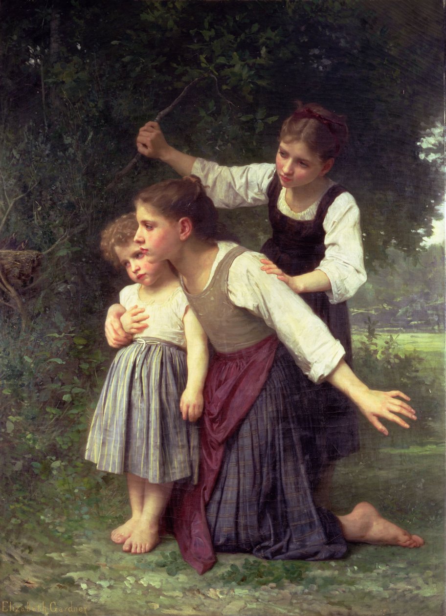 W lesie autorstwa Elizabeth Jane Gardner Bouguereau