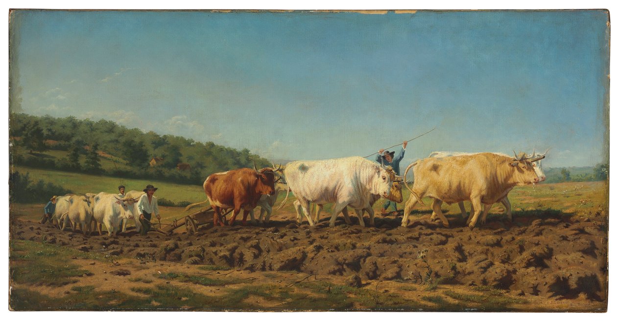 Orka w Nivernais (zwana także Pierwszym Opatrunkiem) autorstwa Elizabeth Jane Gardner Bouguereau