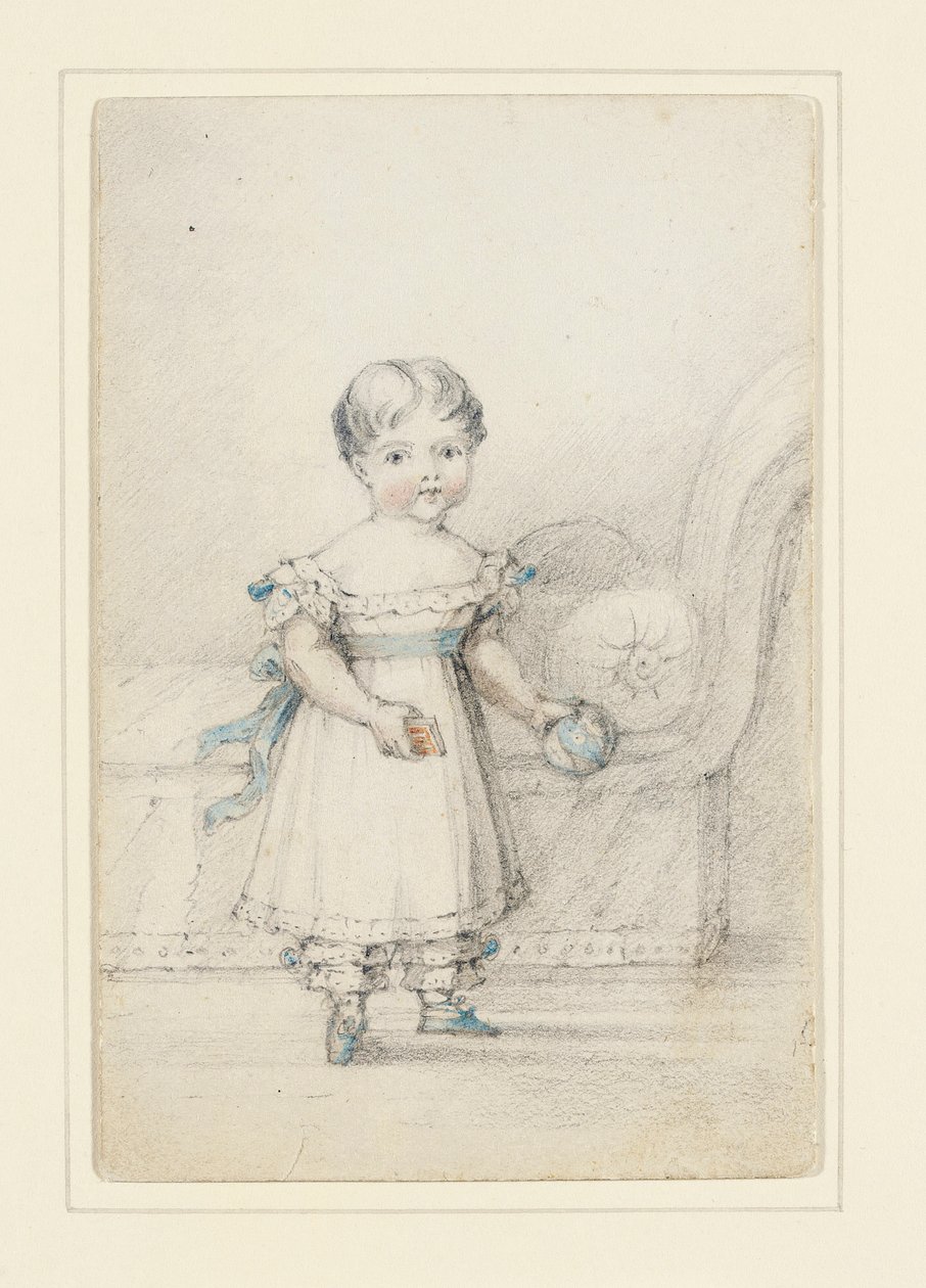 Księżniczka Wiktoria z balem, 1822 autorstwa Elizabeth Keith Heathcote
