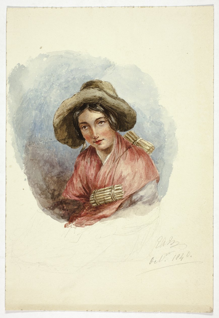 Portret chłopki autorstwa Elizabeth Murray