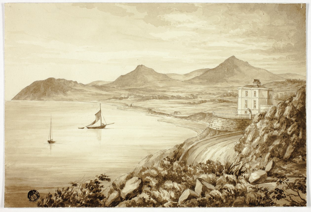 Val of Shanganagh, Dun Laoghaire, z łodziami autorstwa Elizabeth Murray