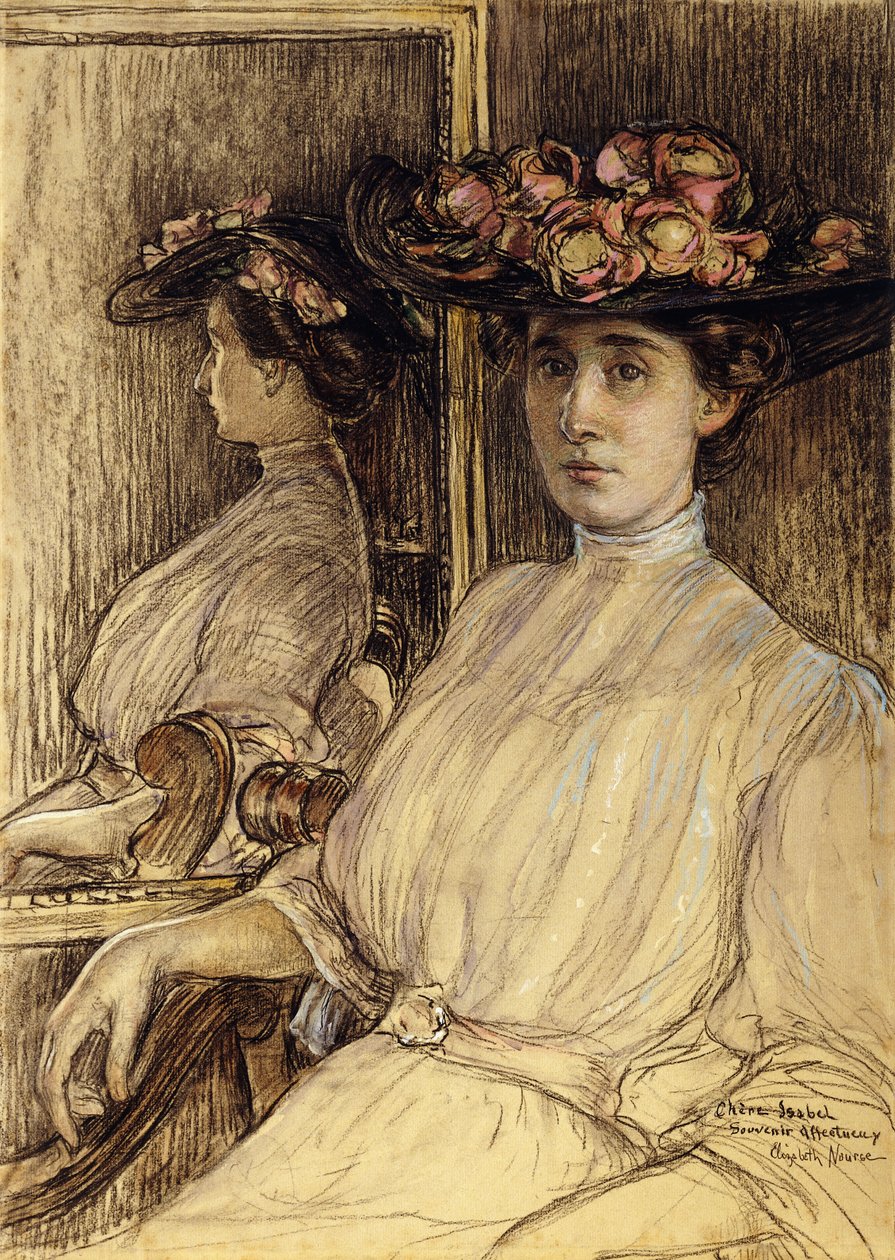 Szkic portretowy panny Palmer autorstwa Elizabeth Nourse