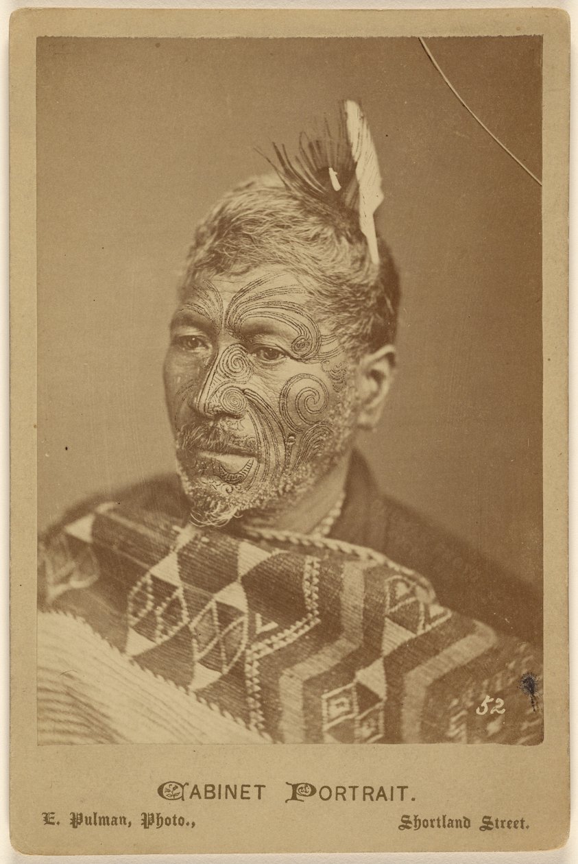 Serce Wira Takahi Bay of Islands. [Wódz Maorysów, Ngapuhi]. autorstwa Elizabeth Pulman