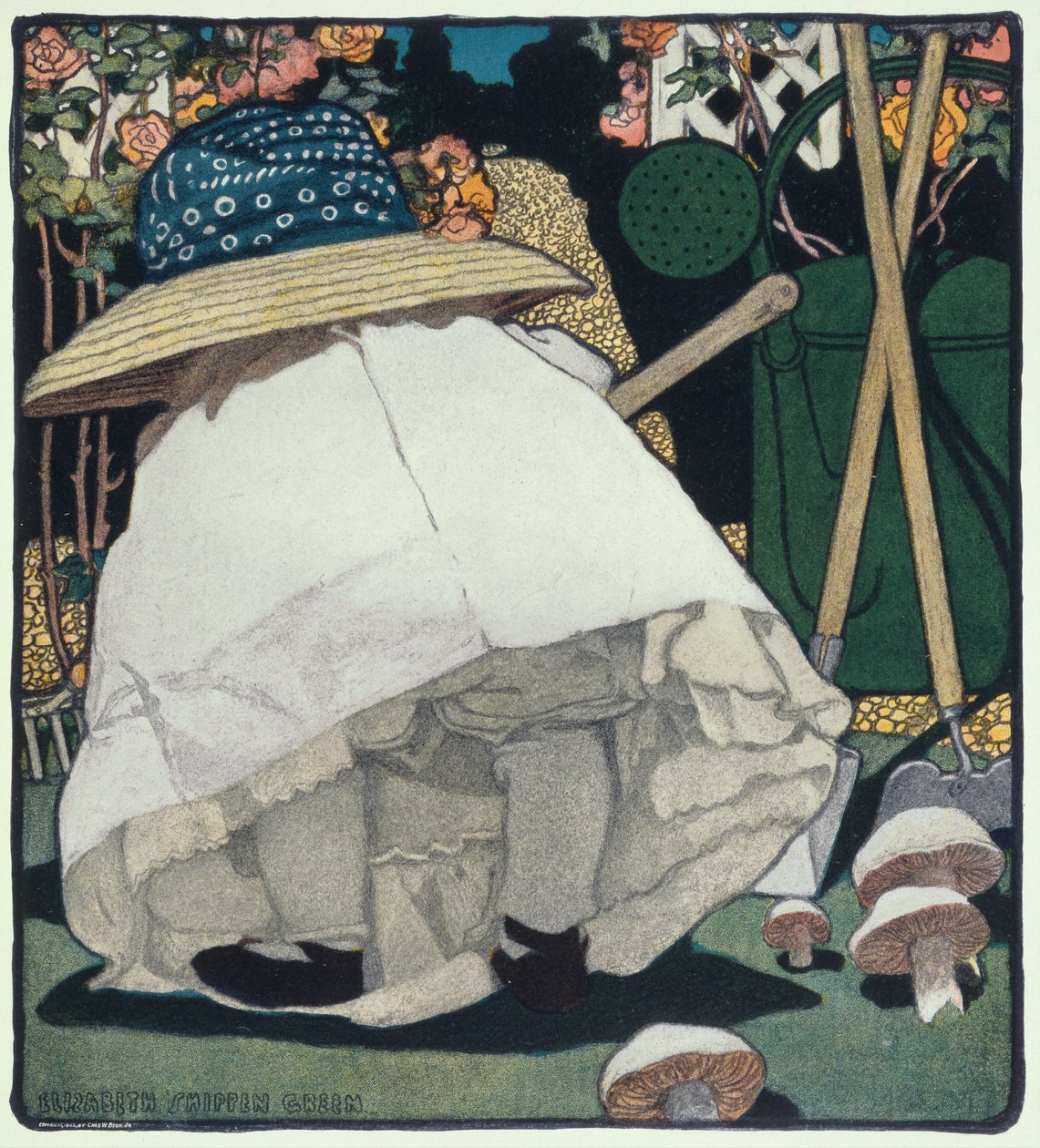 Mały ogrodnik autorstwa Elizabeth Shippen Green