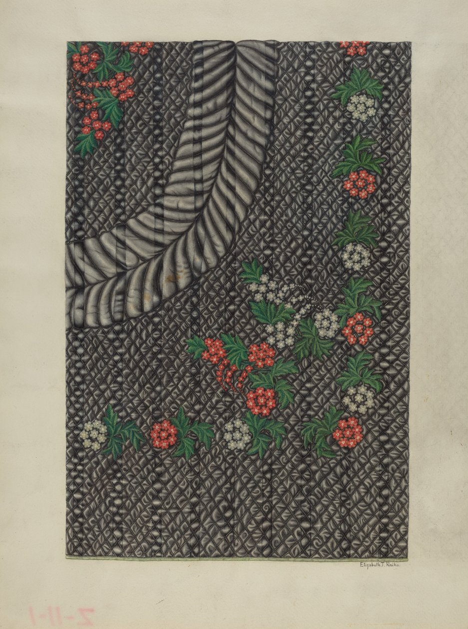 Kołdra autorstwa Elizabeth T. Reike