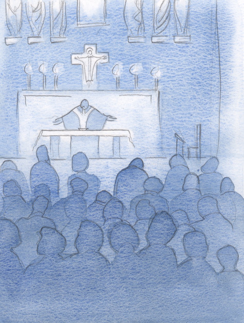 Pamiętam nieporozumienia, chęć kochania Boga i bliźniego, 2000 (w/c na papierze) autorstwa Elizabeth Wang