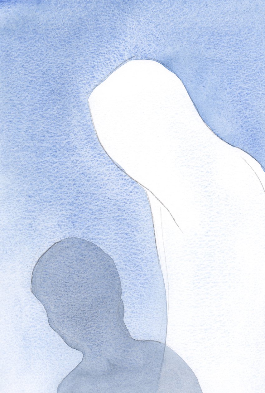 Matka Boża wyjaśniła: „Jestem twoją Matką” i matką każdego człowieka; Jej miłość nie jest szczególnym przywilejem, ale faktem., 2001 (w/c na papierze) autorstwa Elizabeth Wang