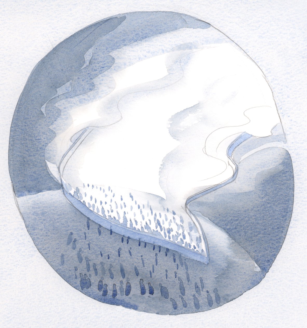 Gdziekolwiek dusza oddaje swoje życie dla dzieła i chwały Bożej, Królestwo Boże dotyka tej Ziemi, a Bóg naprawdę panuje., 2001 (w/c na papierze) autorstwa Elizabeth Wang