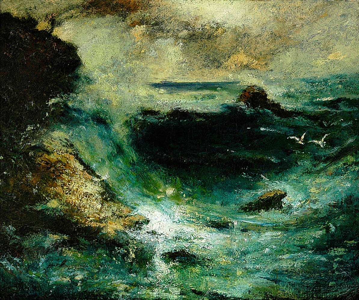 Mętna woda autorstwa Elliot Daingerfield