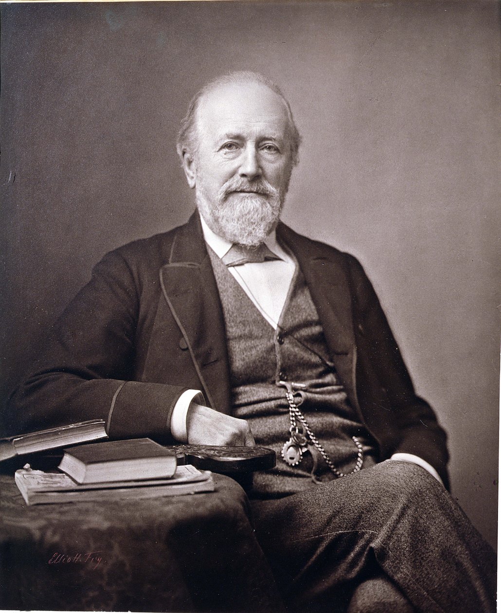 Edward Frankland (1825-99) autorstwa Elliott und Fry Studio
