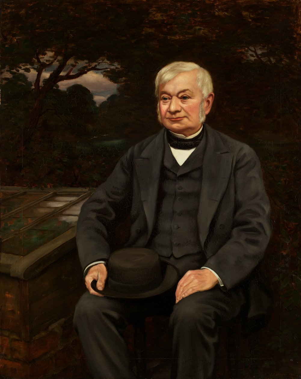 Portret Josepha Liveseya (olej na płótnie) autorstwa Elliott Seabrooke