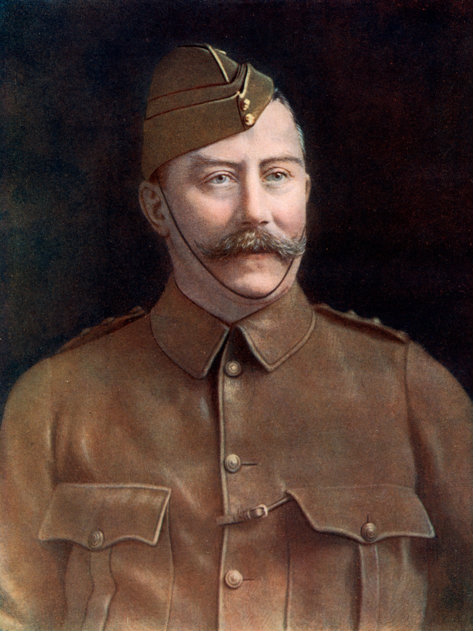 Generał brygady Lord Chesham, Imperial Yeomanry, Republika Południowej Afryki, 1900. autorstwa Elliott and Fry