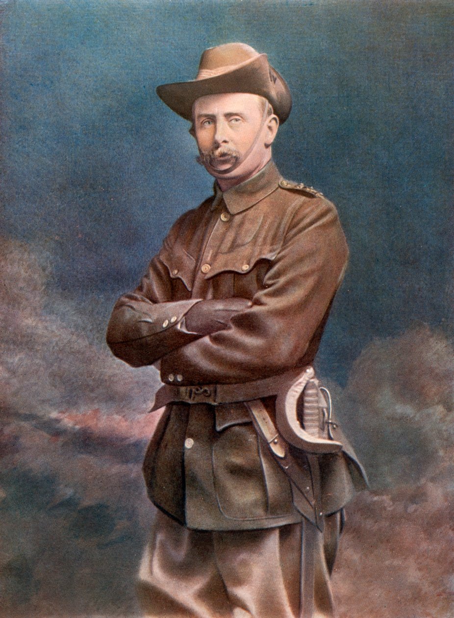 Pułkownik WH Mackinnon, dowodzący City Imperial Volunteers, 1902. autorstwa Elliott and Fry