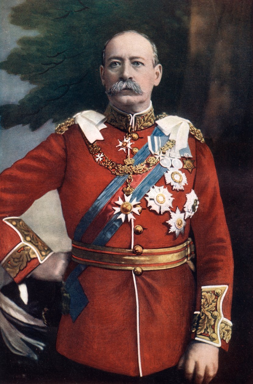 Generał Sir Francis Wallace Grenfell, żołnierz brytyjski, 1902 autorstwa Elliott and Fry