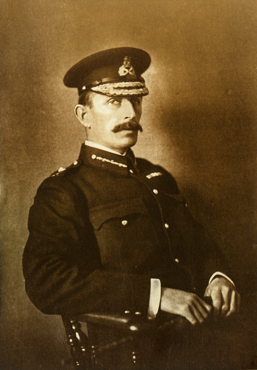 „Generał dywizji R.A.P. Clements”, 1901. autorstwa Elliott and Fry