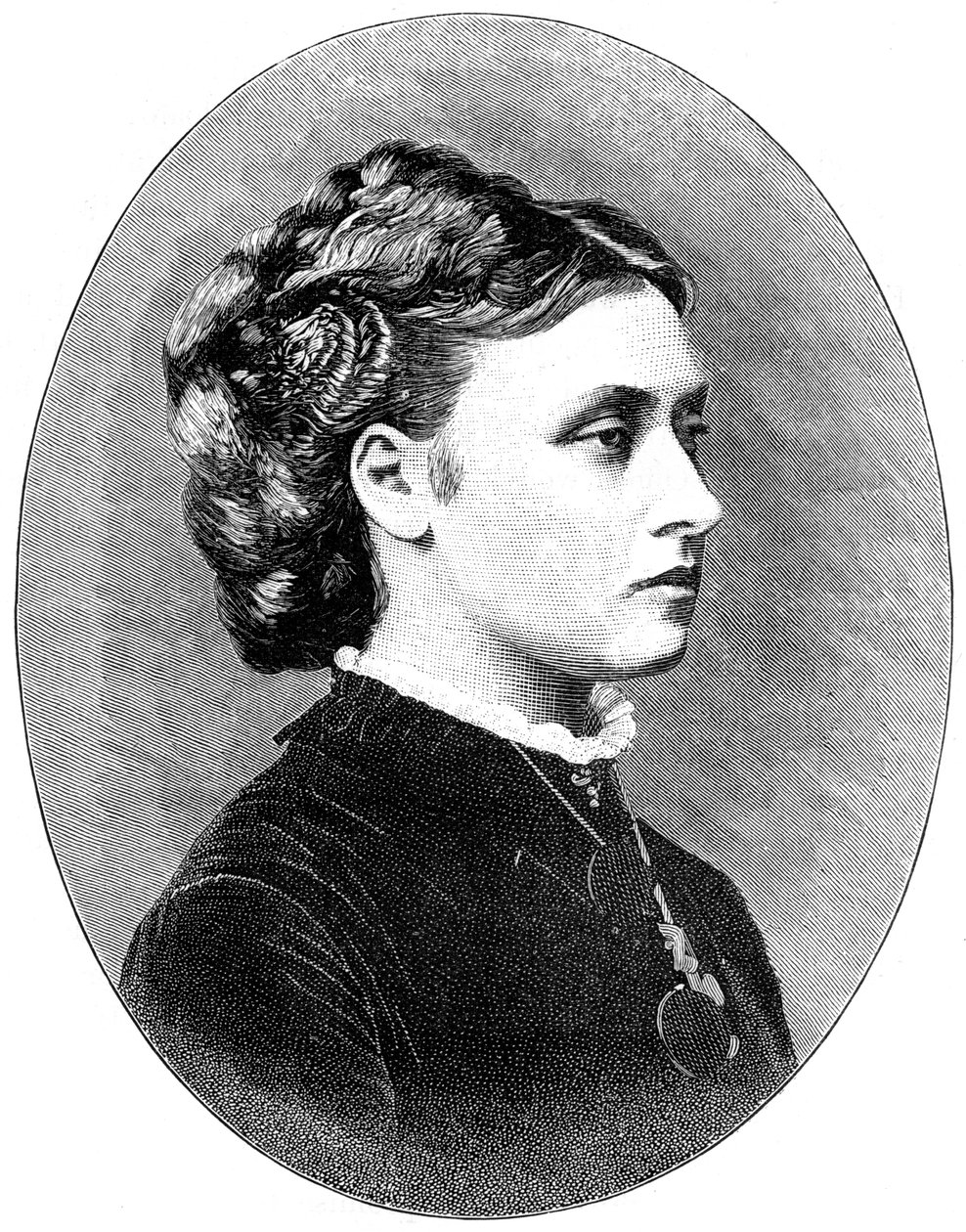 Księżniczka Louise, księżna Argyll, czwarta córka królowej Wiktorii, 1900. autorstwa Elliott and Fry