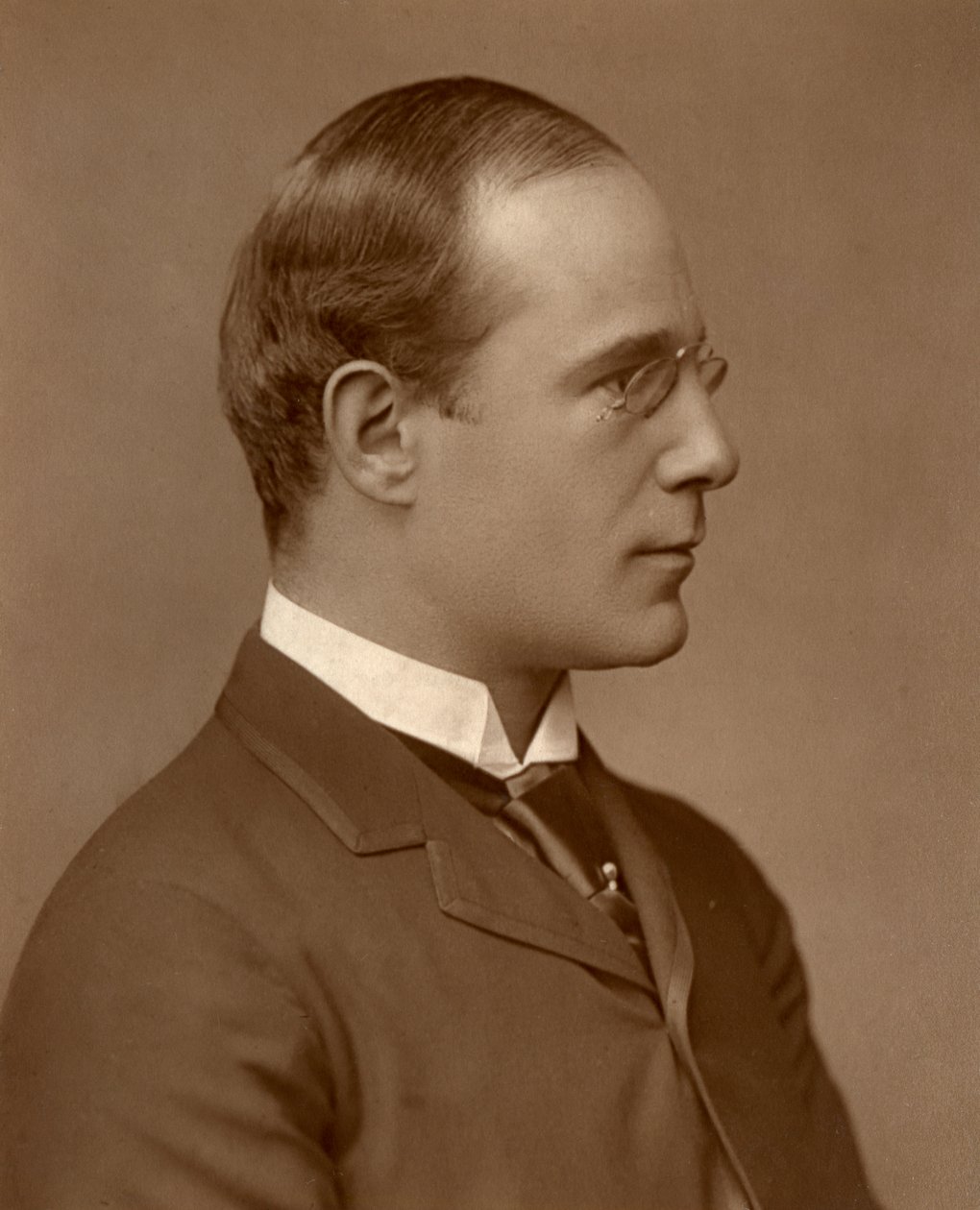 Richard Mansfield, brytyjski aktor-manager, 1888. autorstwa Elliott and Fry