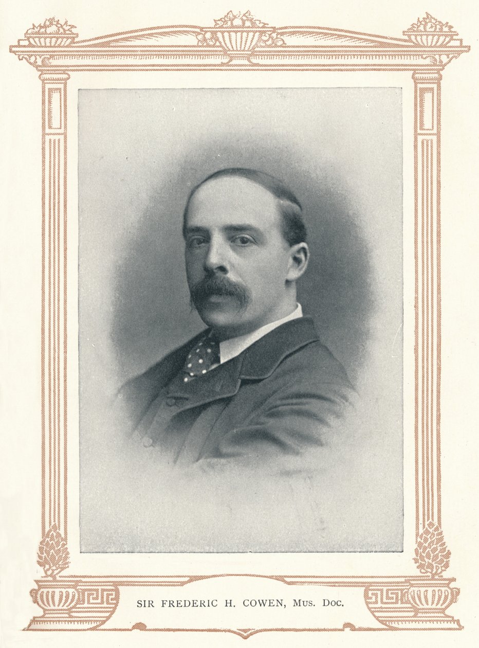 Sir Frederic H. Cowen, Mus. Dok., 1910. autorstwa Elliott and Fry