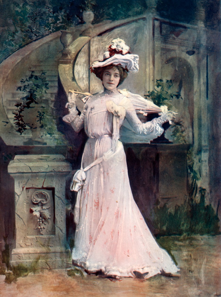 Ada Reeve we Florodorze, ok. 1902. autorstwa Ellis and Walery