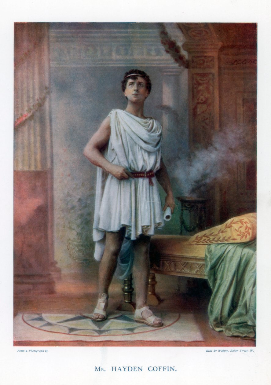 Charles Hayden Coffin, angielski aktor i piosenkarz, 1901. autorstwa Ellis and Walery