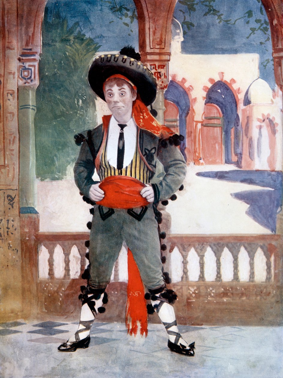 Edmund Payne w Toreadorze, ok. 1902. autorstwa Ellis and Walery