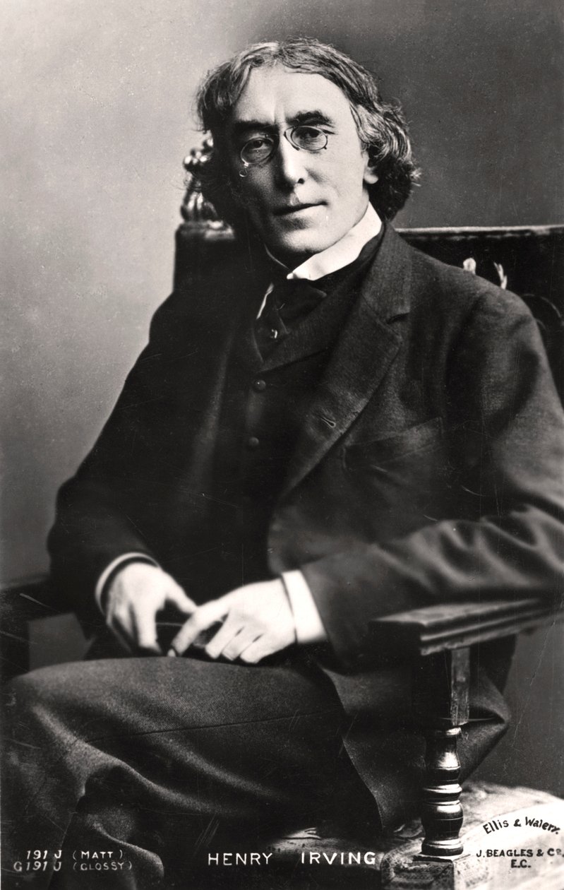 Harry Brodribb Irving 1870-1919, angielski aktor, 1905. autorstwa Ellis and Walery