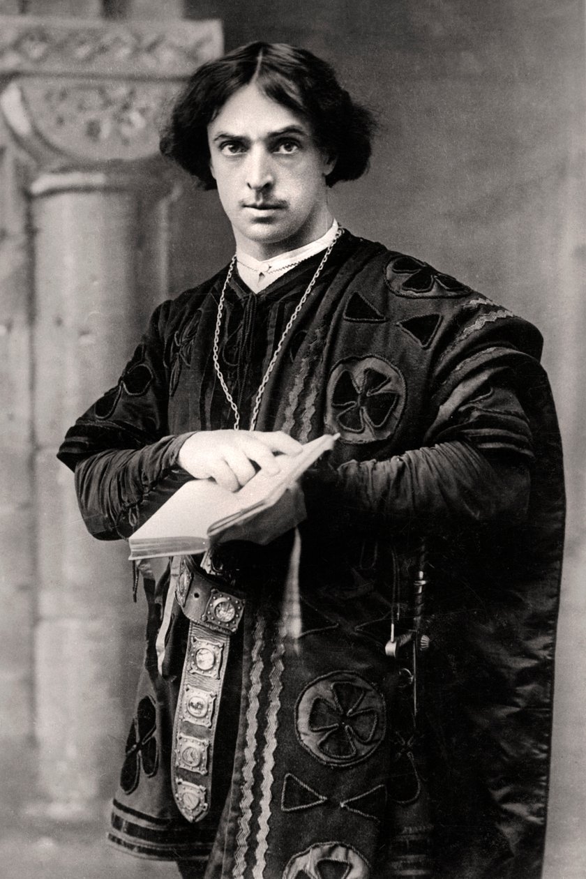 John Martin Harvey 1863-1944, angielski aktor, 1907. autorstwa Ellis and Walery