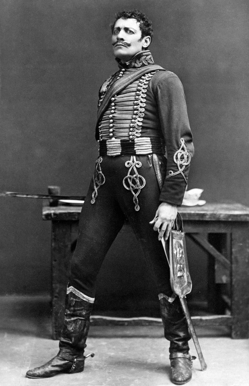 Lewis Waller 1860-1915, angielski aktor i kierownik teatru, początek XX wieku. autorstwa Ellis and Walery