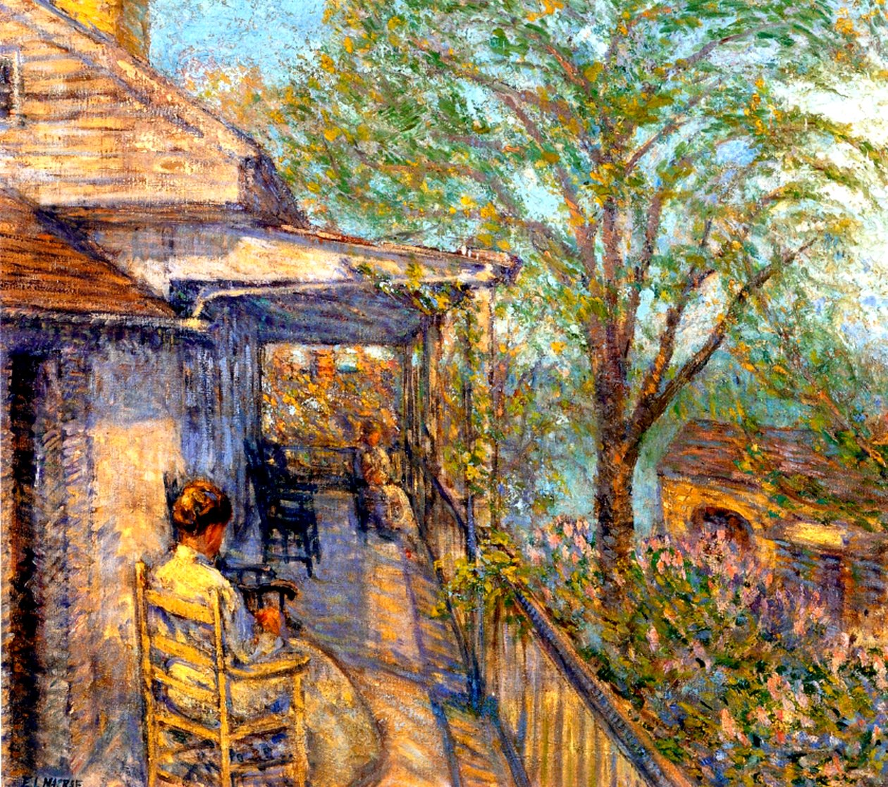 Górny ganek autorstwa Elmer Livingston MacRae