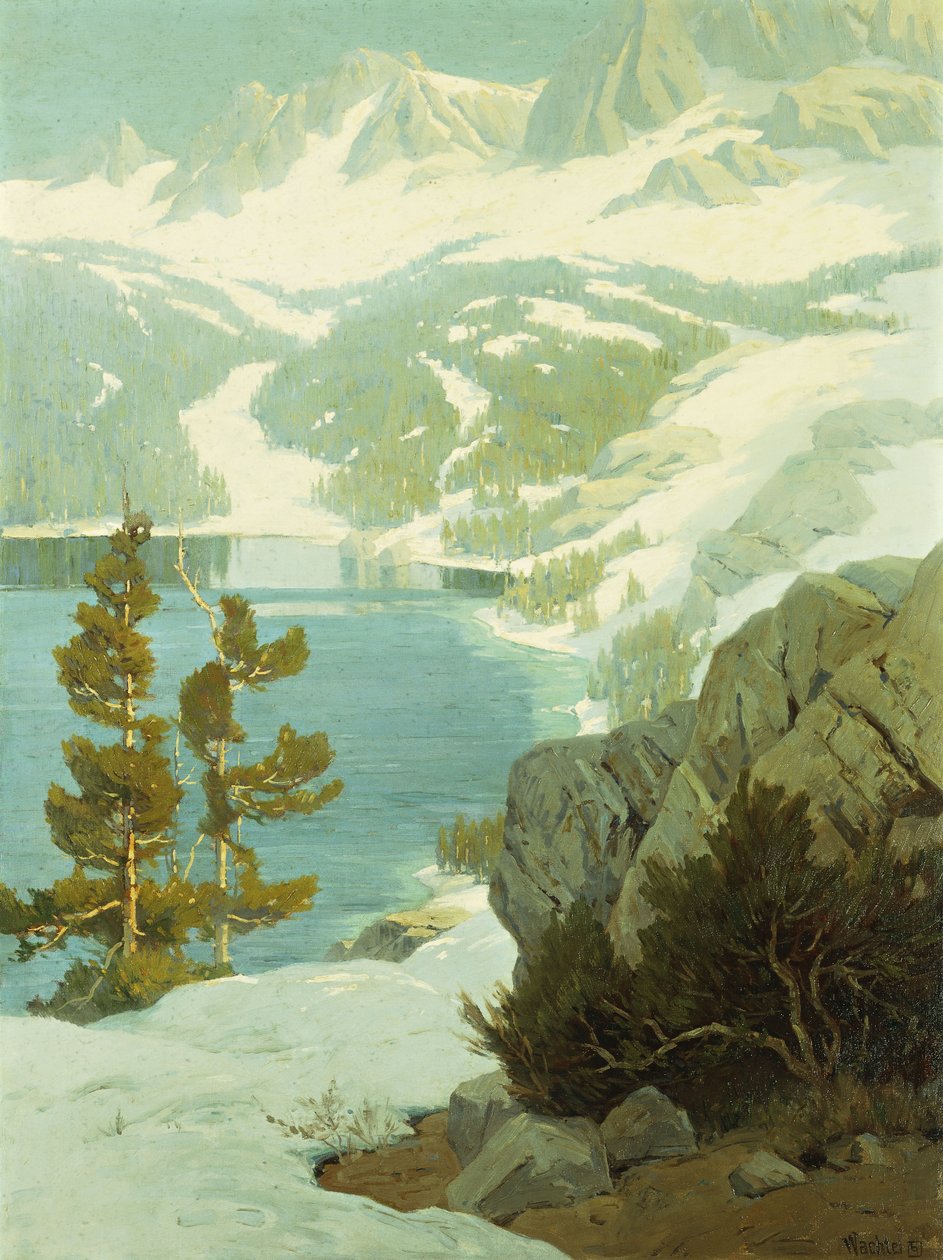 Jezioro George, Sierra Nevada autorstwa Elmer Wachtel
