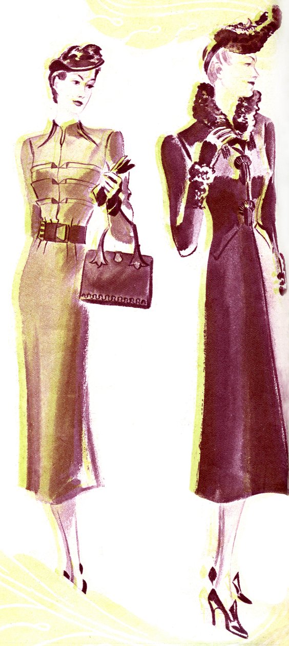 Rysunek Elsy Schiaparelli autorstwa Elsa Schiaparelli