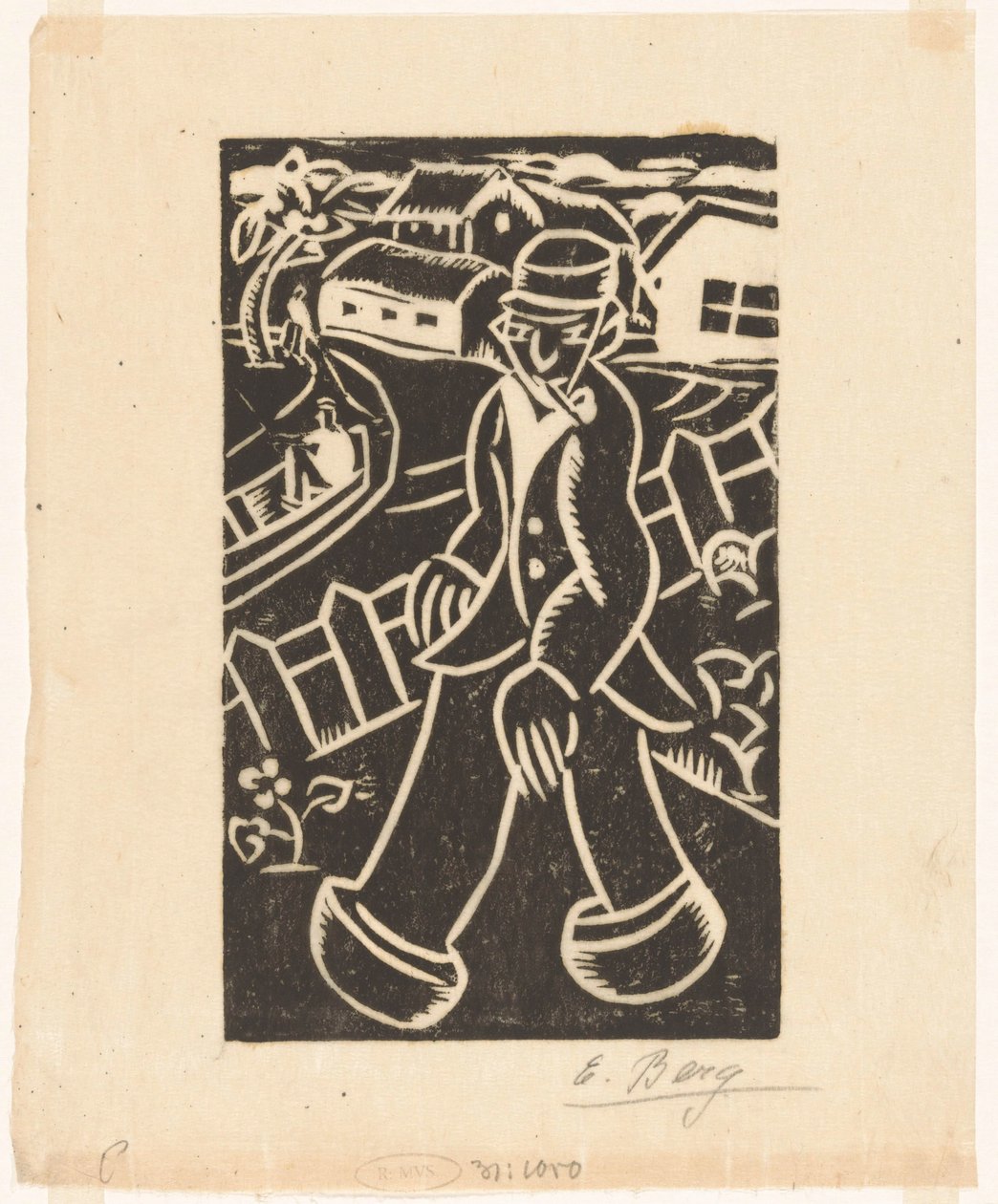 Boer autorstwa Else Berg (signed by artist)