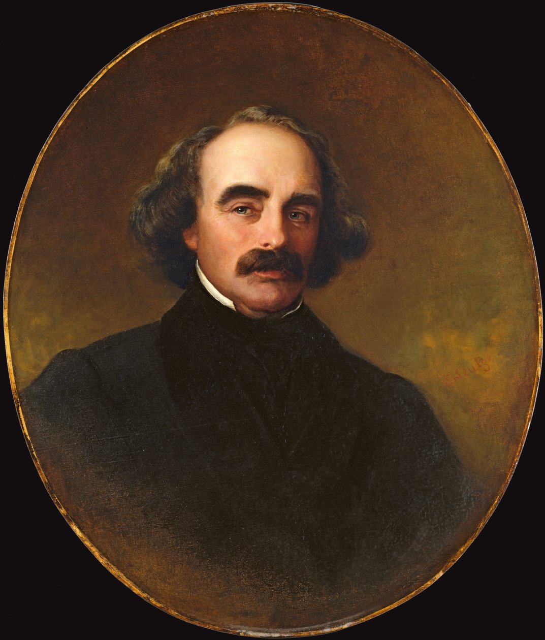 Nathaniel Hawthorne autorstwa Emanuel Gottlieb Leutze