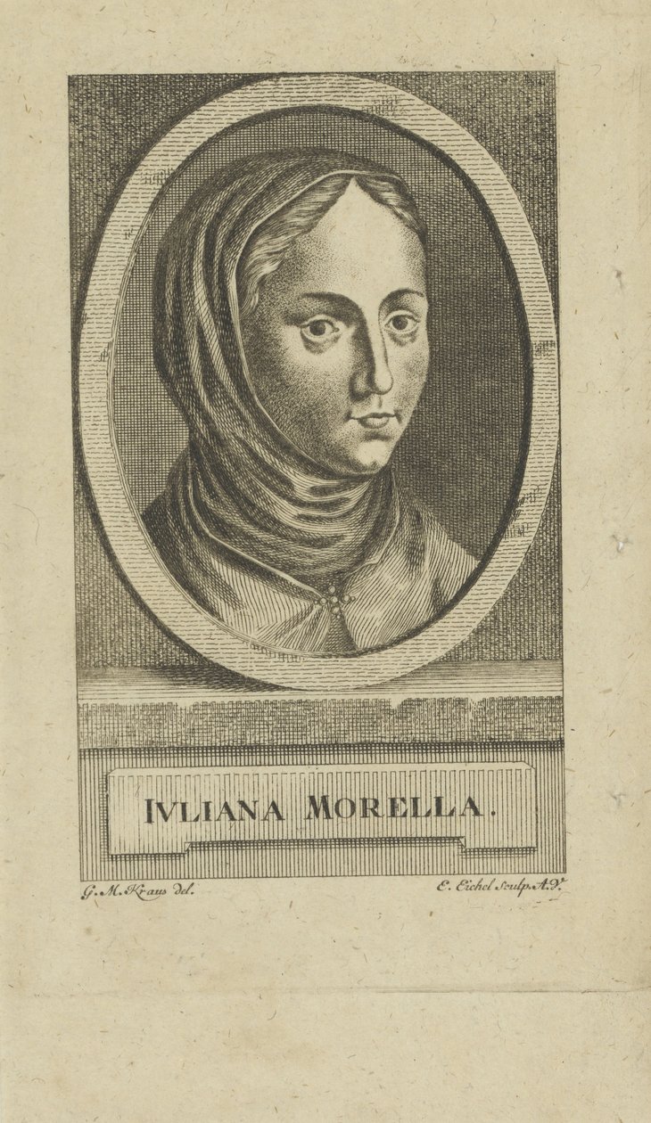 Portret Juliany Morell 1594-1653, przed 1777 r. autorstwa Emanuel Eichel