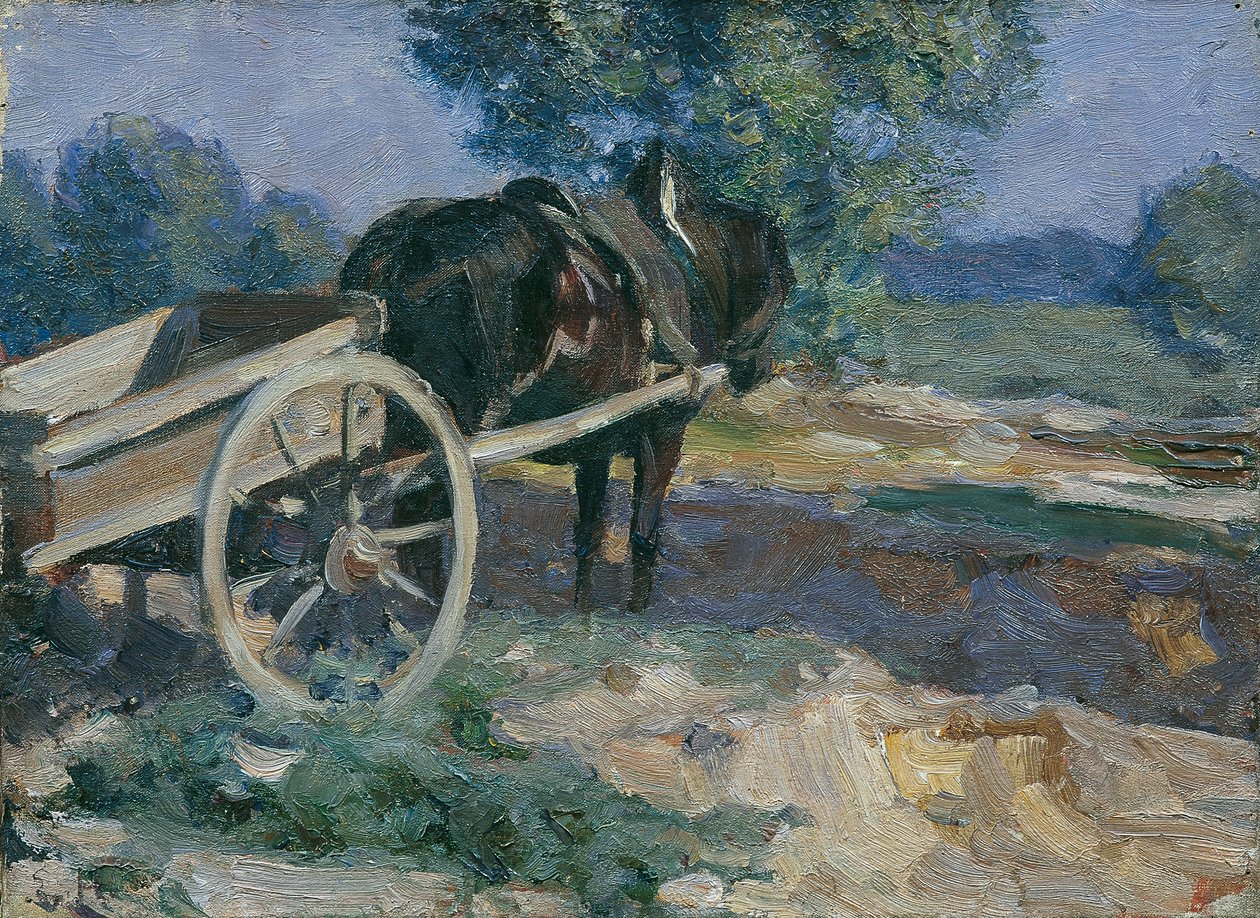 Der Karrengaul autorstwa Emanuel Franz Hegenbarth