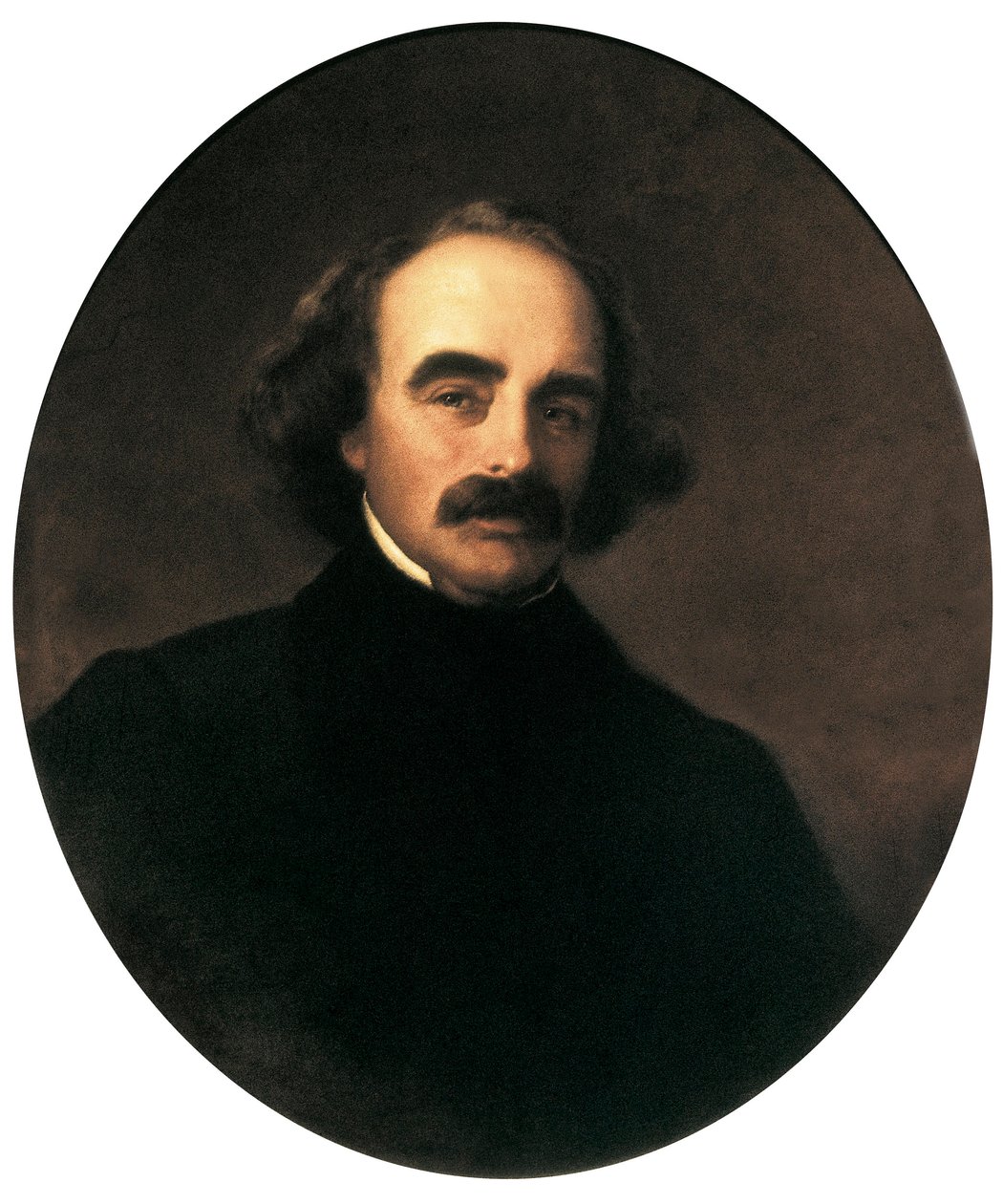 Portret amerykańskiego pisarza Nathaniela Hawthorne