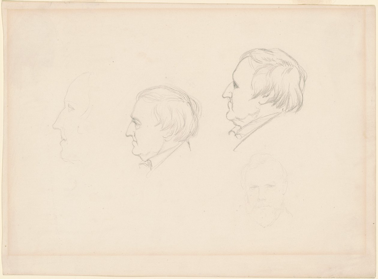 Studia mężczyzn autorstwa Emanuel Gottlieb Leutze