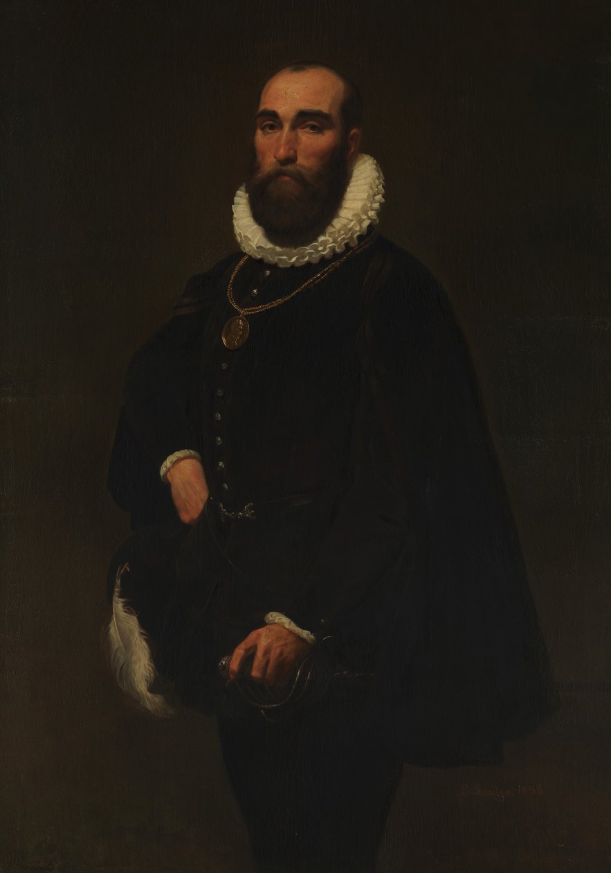 Worthington Whittredge, 1856 autorstwa Emanuel Gottlieb Leutze