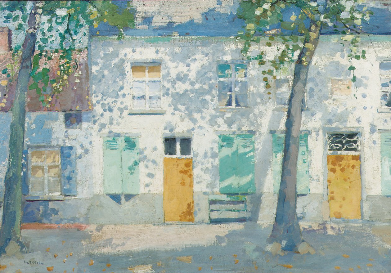 Niedzielny poranek w Moll, Walencja, 1911 autorstwa Emanuel Samson van Beever