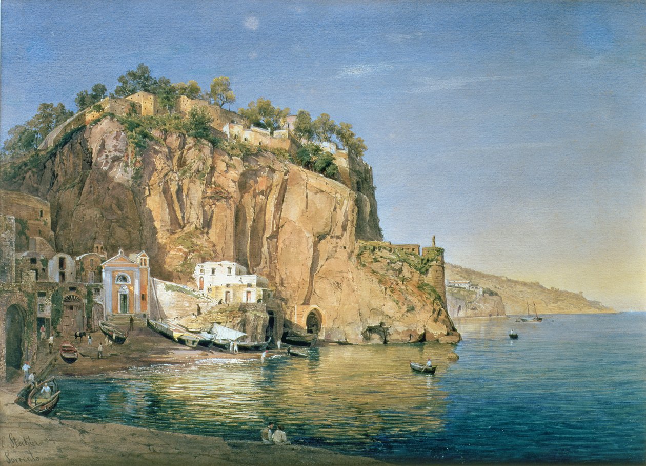 Sorrento, 1819 autorstwa Emanuel Stöckler